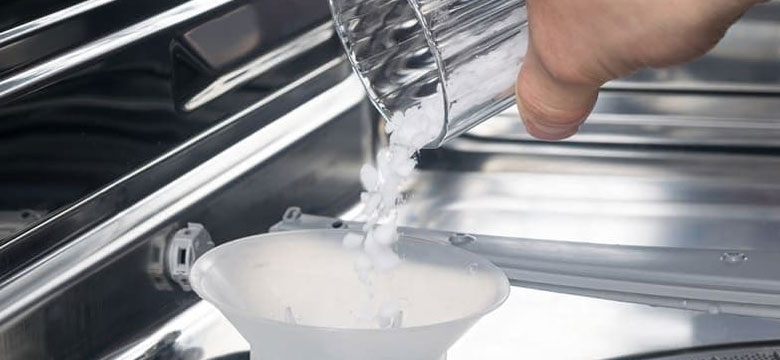 میزان نمک ماشین ظرفشویی