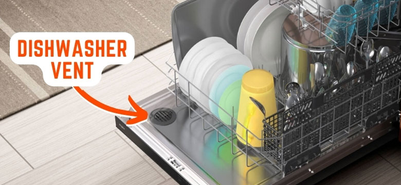 خرابی دریچه هوا علت خشک نشدن ظروف در ظرفشویی
