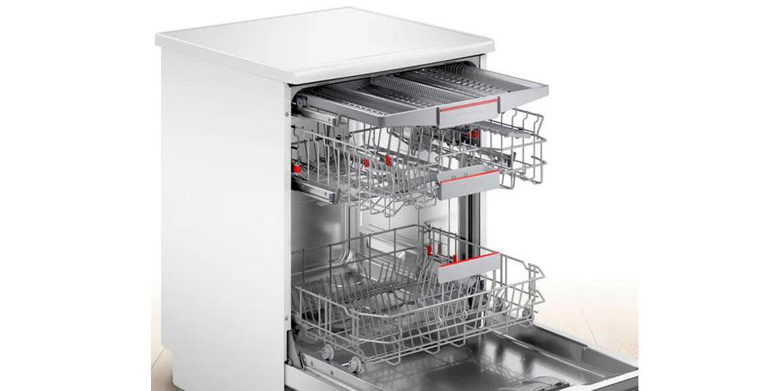 انعطاف پذیری بین قفسه ها با ظرفشویی SMS6HMW27M